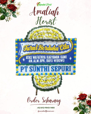 Papan Bunga Duka di Dorpedu
