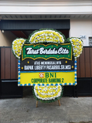 Papan Bunga Duka di Dorpedu