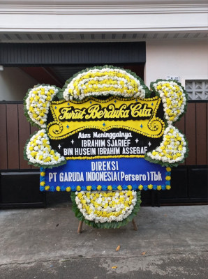 Papan Bunga Duka di Dorpedu