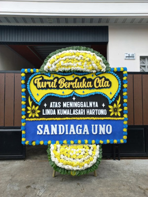 Papan Bunga Duka di Dorpedu